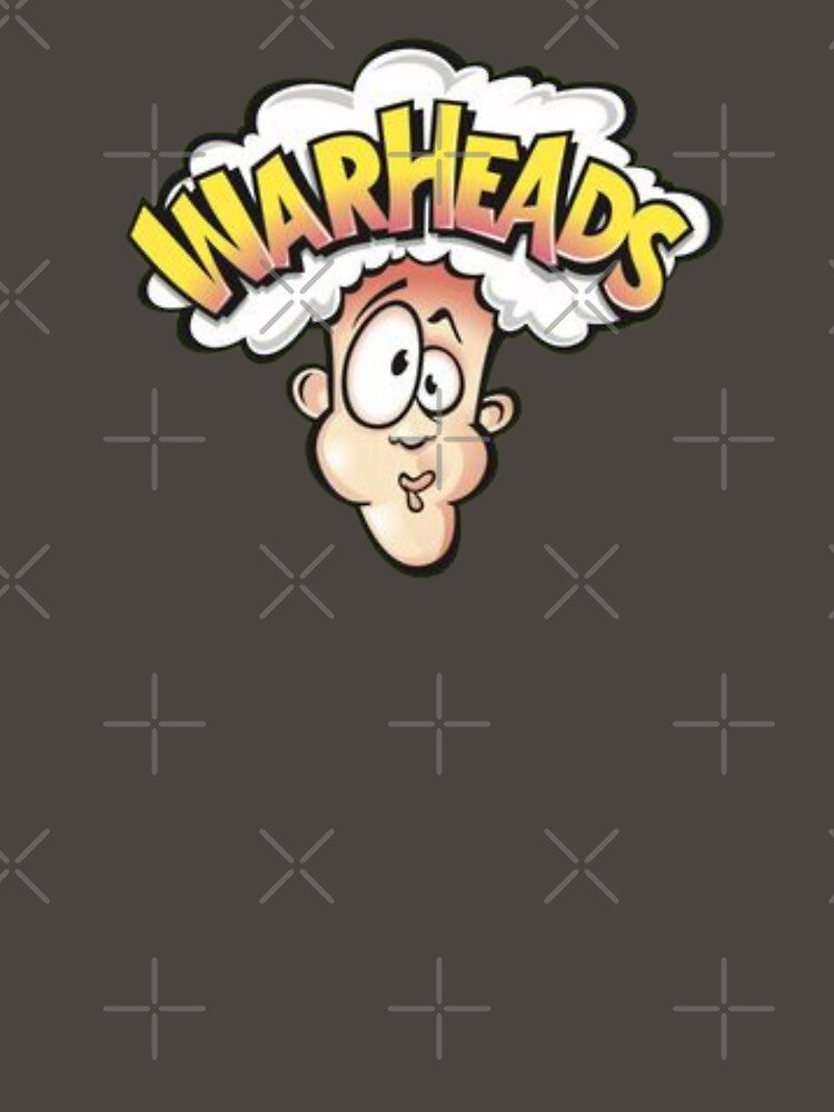Warheads Inspired Sour Candy Cartoon – Funny 90s Nostalgia Face Design by SimplyJasper