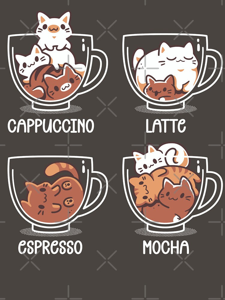Cat Coffee Guide - Cute Kittens by Snouleaf