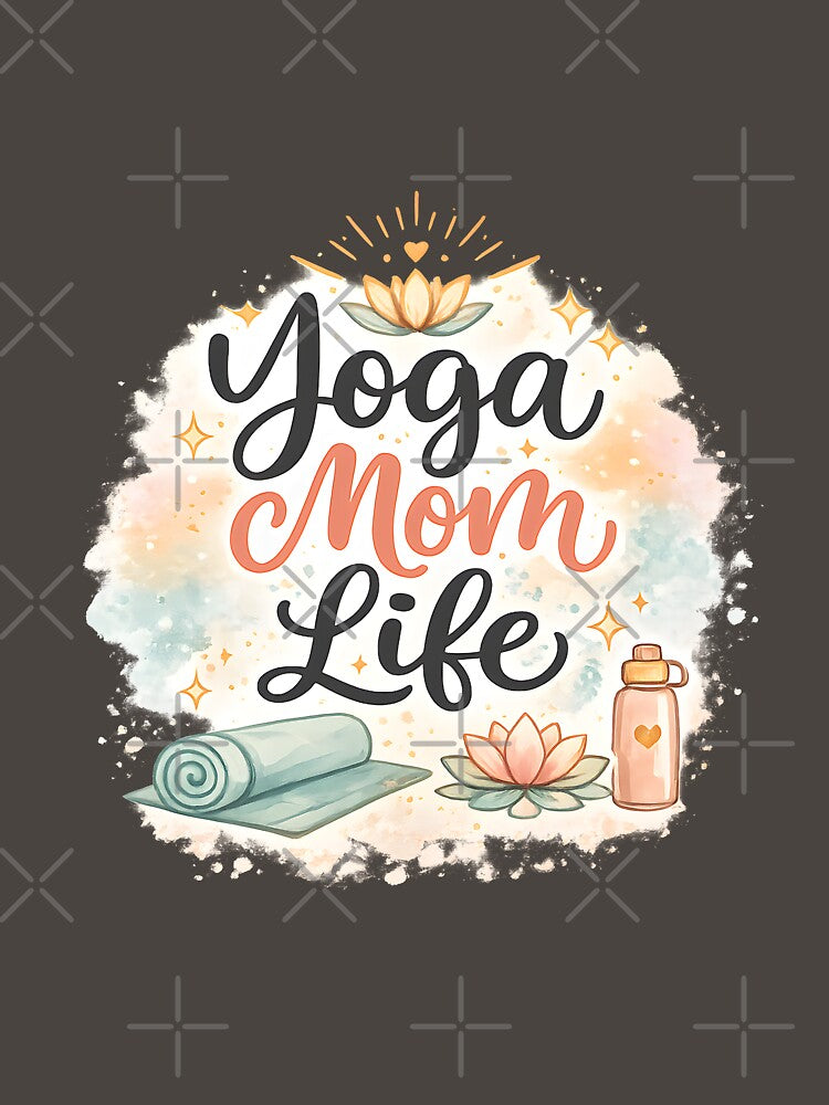 Cute Yoga Mom Life Yoga Life Art Perfect Tote Bag Gift Idea by Divakar Fashion