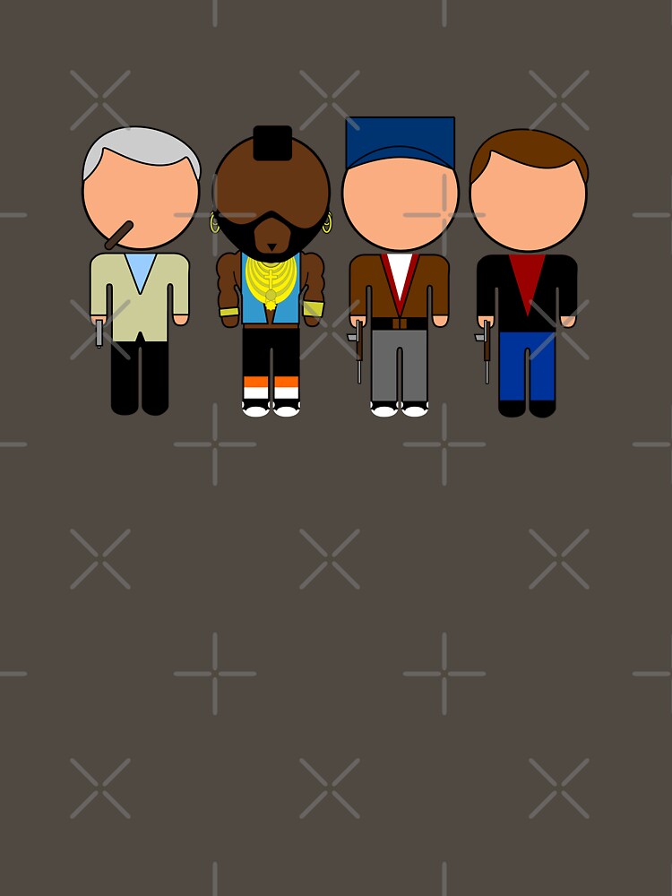 The A-Team - "Vector-Eds" by TwistedKoala