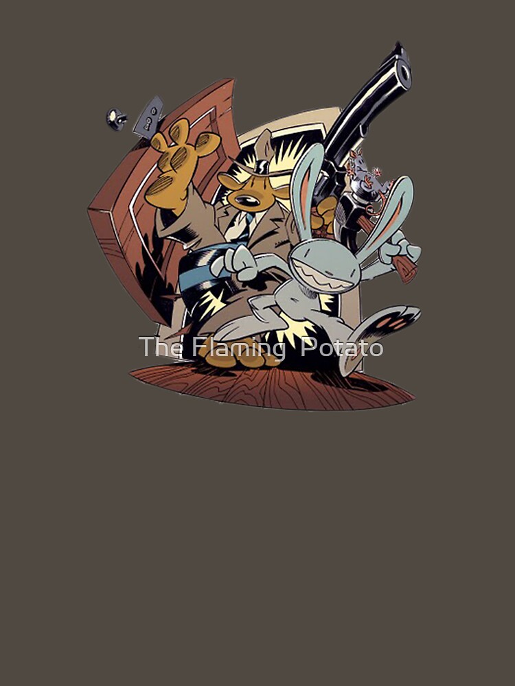 Sam & Max - Door Art by The Flaming  Potato
