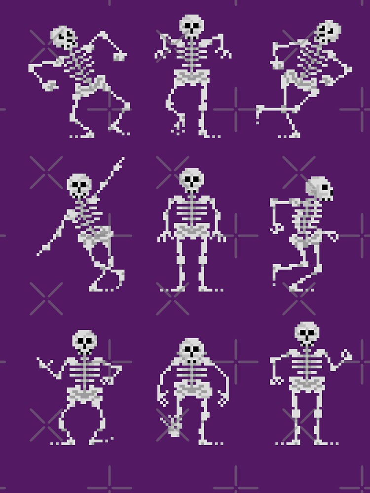 Monkey Island 2, Bone Song sprite sequence by ertxyz