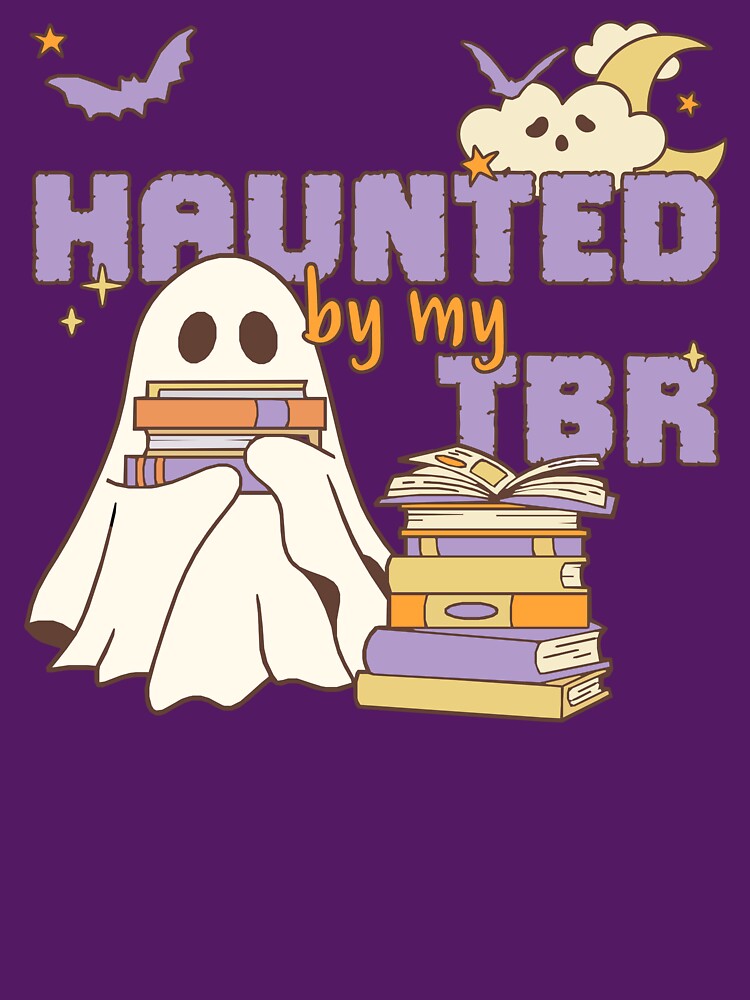 Haunted by My TBR Book Loving Ghost by thingularities