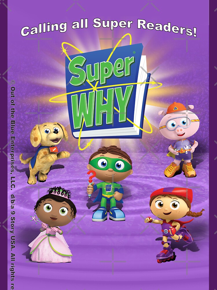 Calling all Super Readers! Super WHY by Lahila Designs