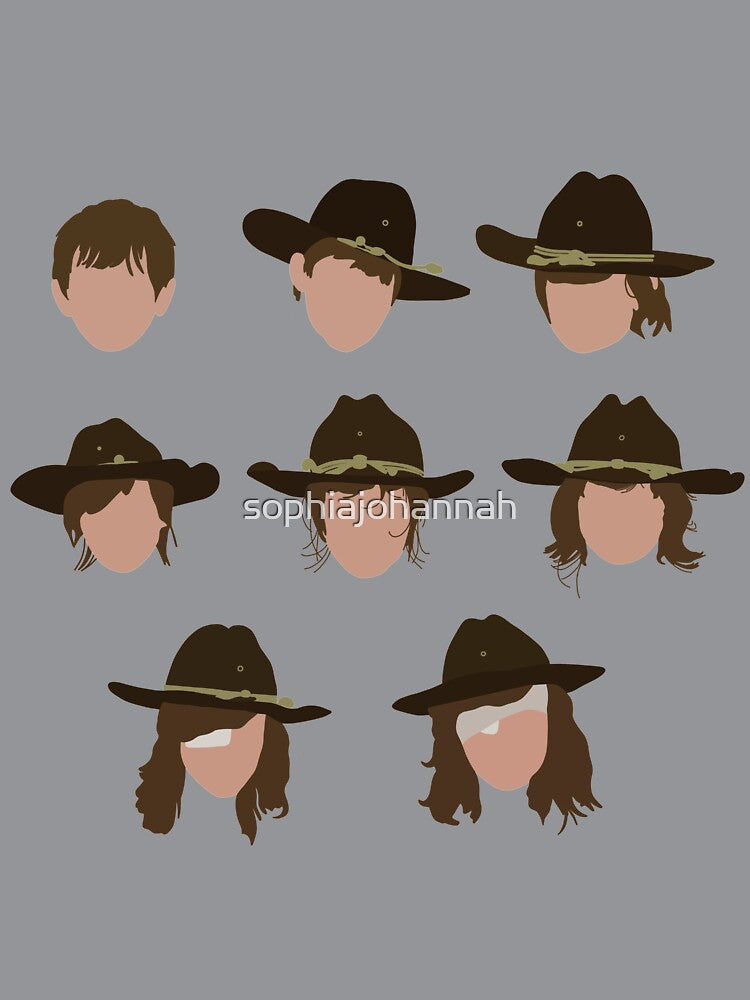 Evolution of Carl Grimes by sophiajohannah