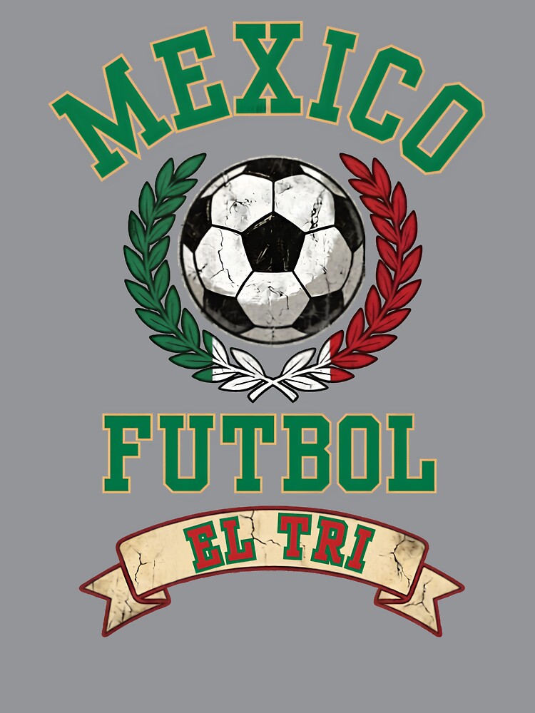 Mexico Futbol El Tri Vintage Retro Soccer Fan by laughingshirts