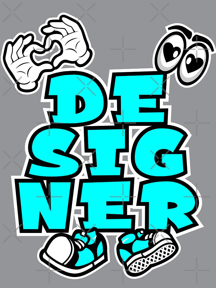 Designer - PROFESSIONS Design Character Bold Retro by NFTWords