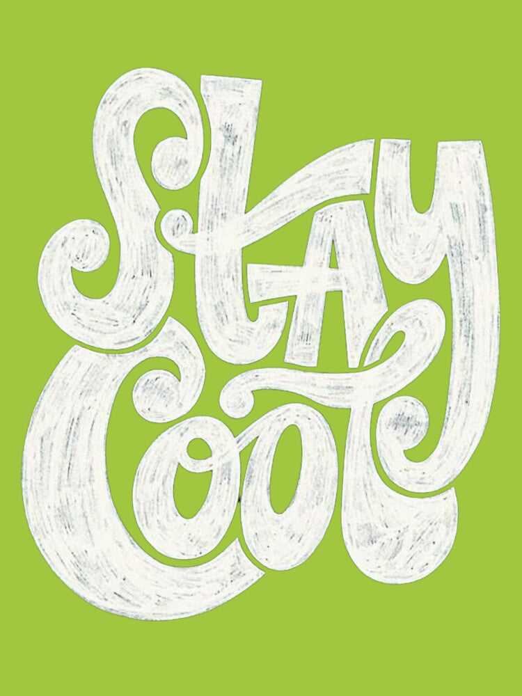 Stay Cool Typography Design by WISDOMCHARLES