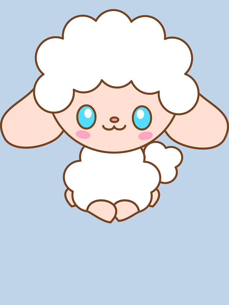 Cute Kawaii Lamb by DesignsByHumbug
