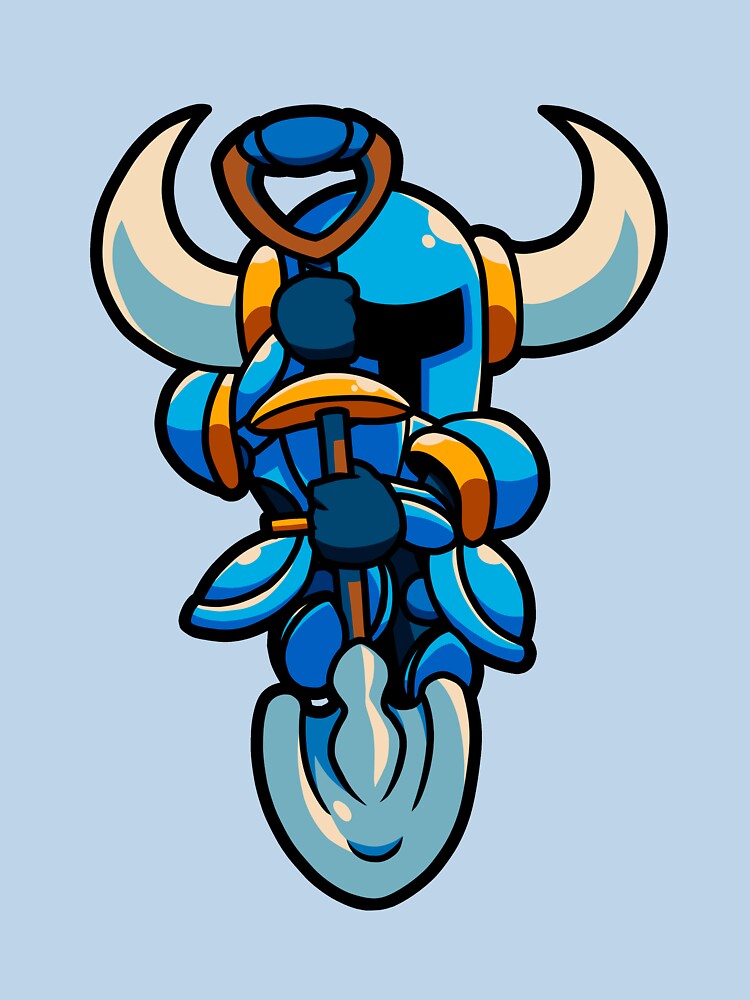 Shovel Knight Shovel Drop by Naitor5