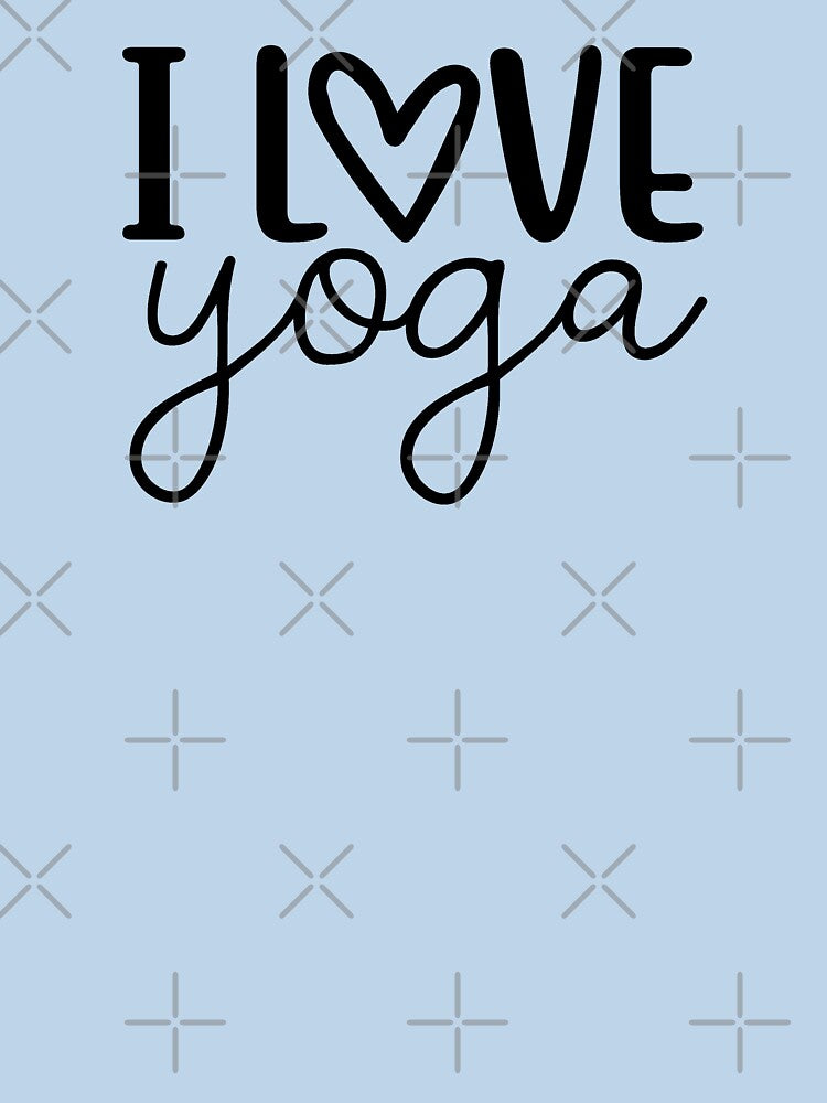 Yoga Quote I Love Yoga Motivational Saying by SoccaTamam