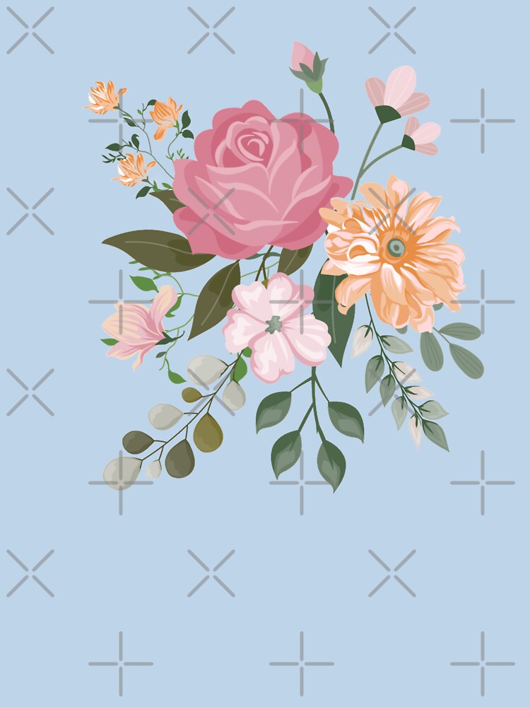 Beautiful Hand-Drawn Flower Illustration by nada-art
