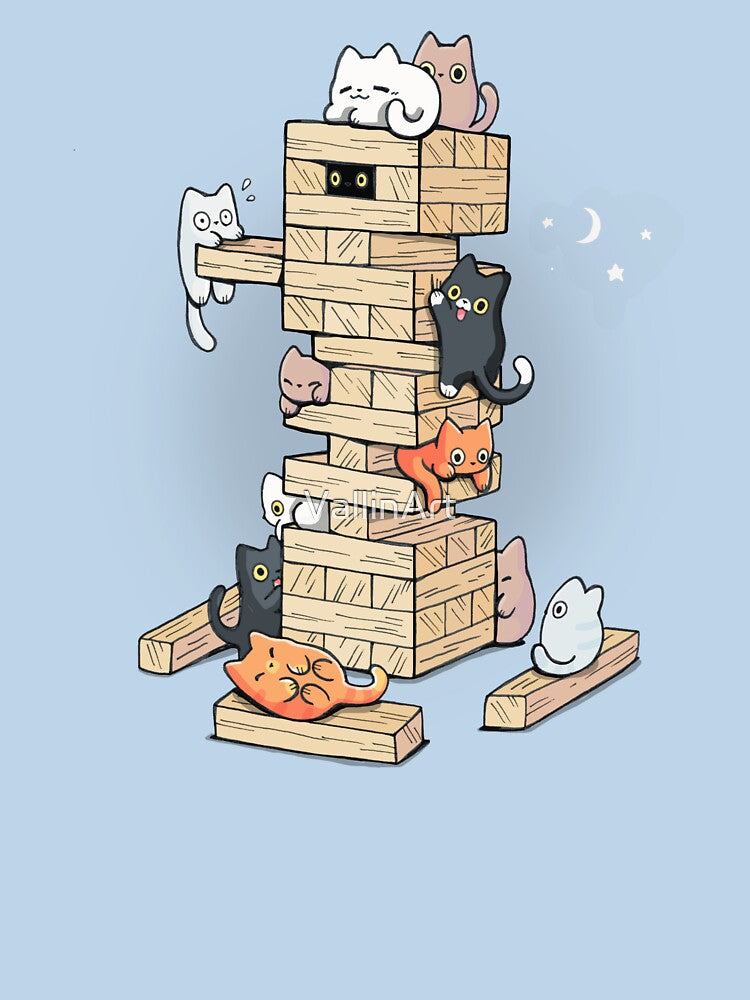 Kitten Gaming by VallinArt