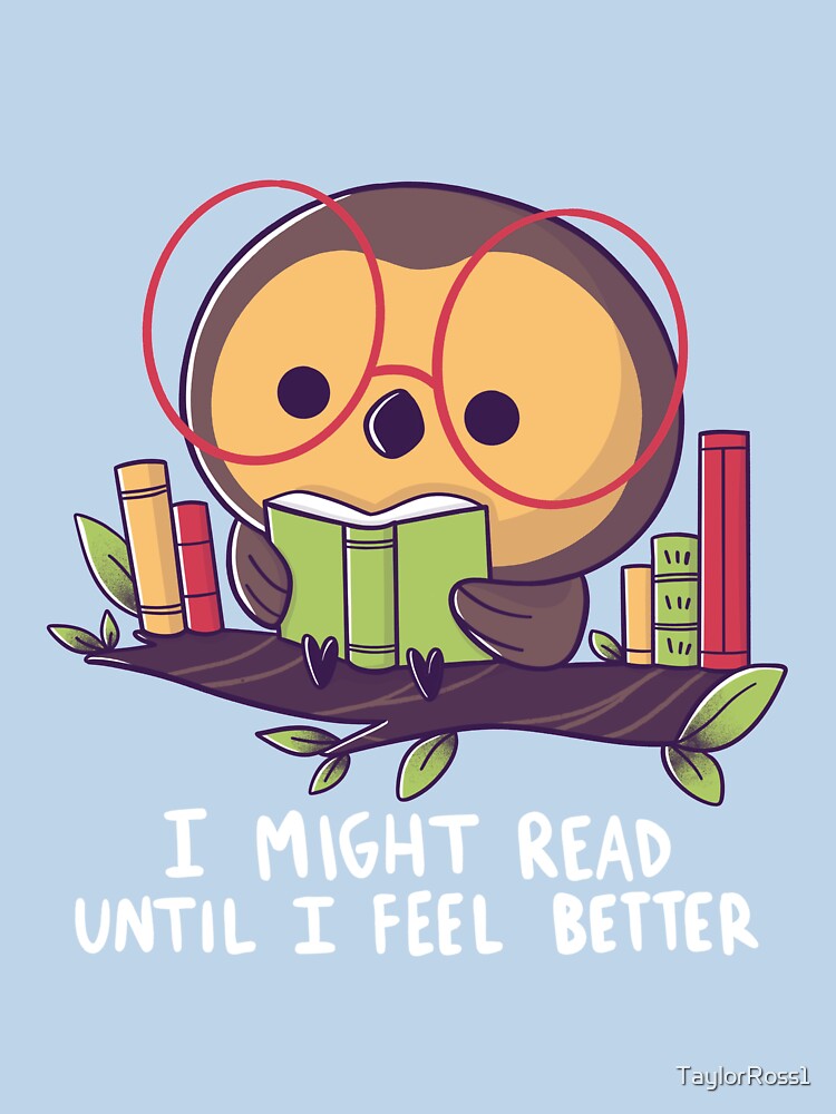 Reading Owl by TaylorRoss1
