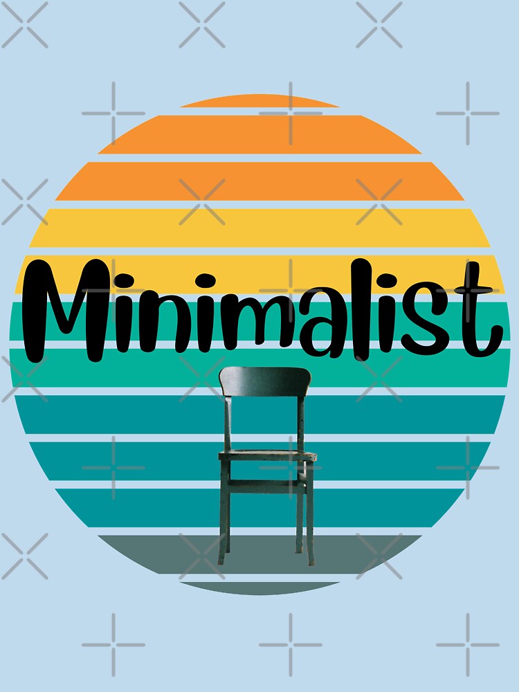 Vintage Sunset Minimalist Simple Lifestyle Single Chair by silviaol