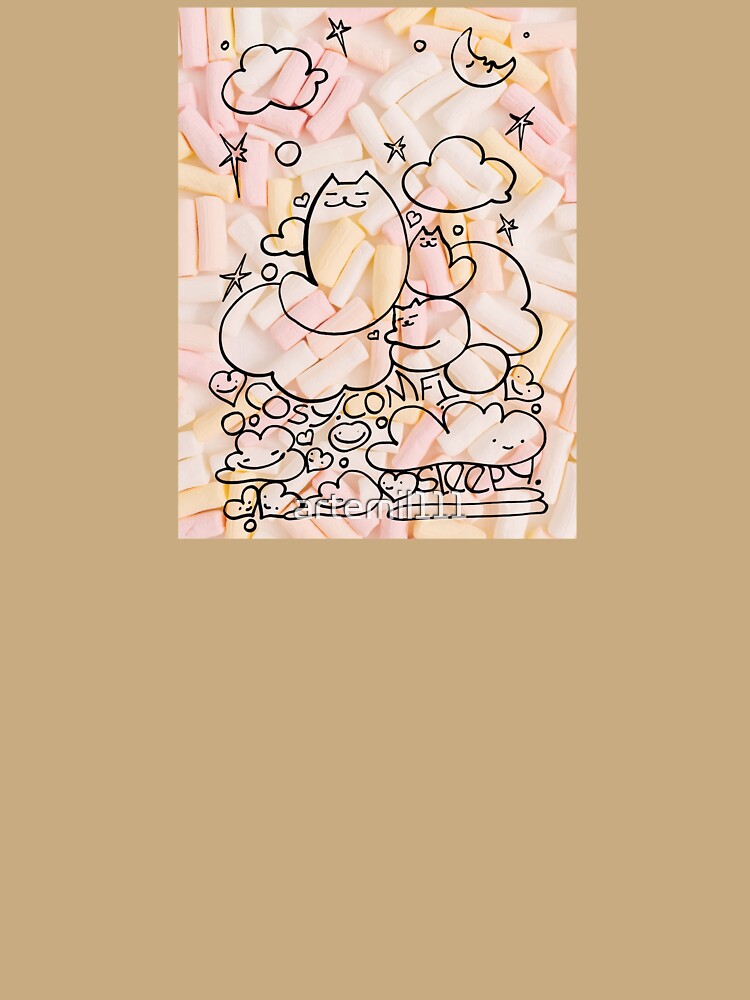 Marshmallow cat by artemil111
