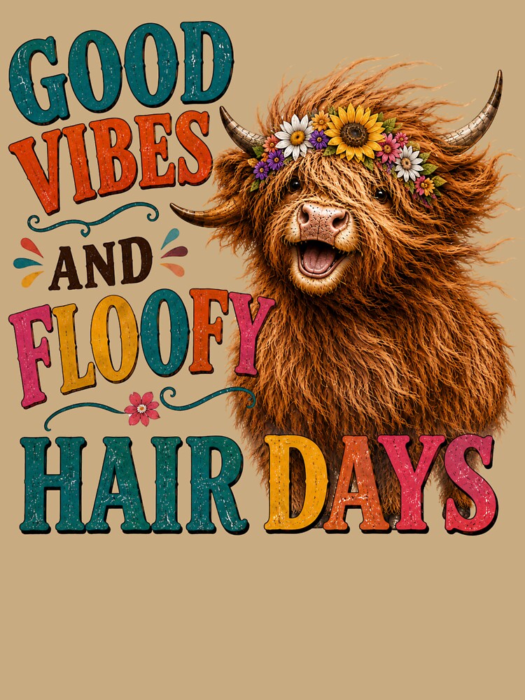 Good Vibes And Floofy Hair Days by HippyRikky