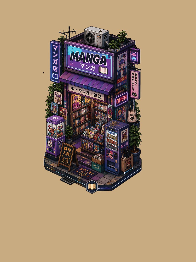 Tiny Manga Store by MouhamedAdel95