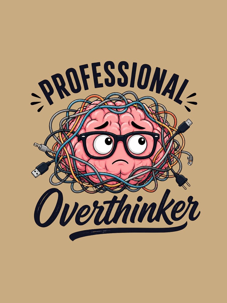 Professional Overthinker by redblink store