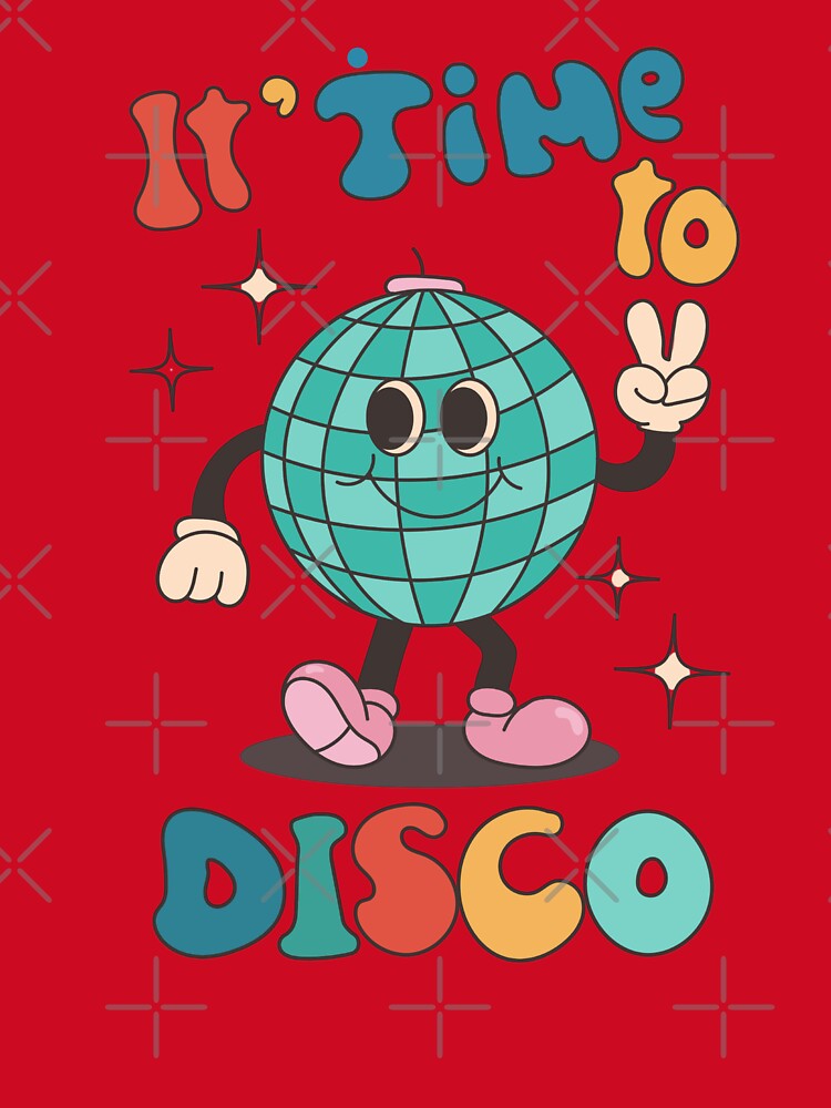 its time disco world essential tshirt by anandsiva2703