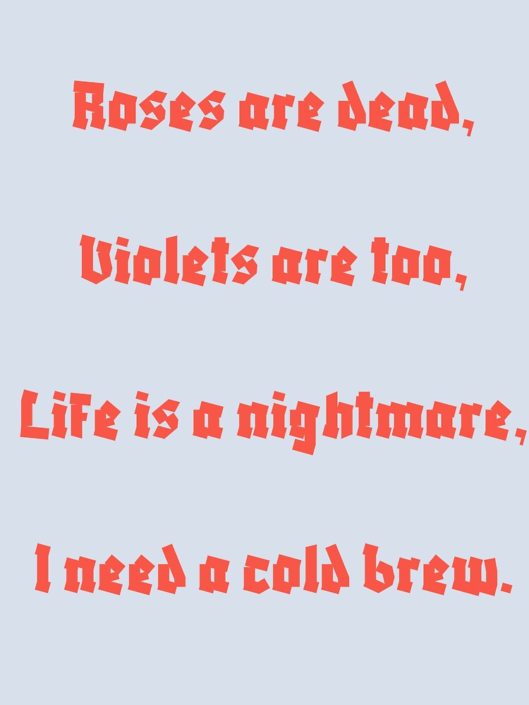 Roses are Dead by Hook, Yarn & Anchor
