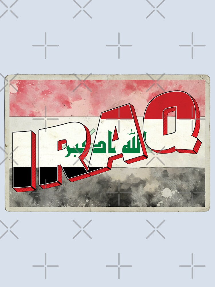 Iraq Vintage style retro souvenir by DeveloperProp0