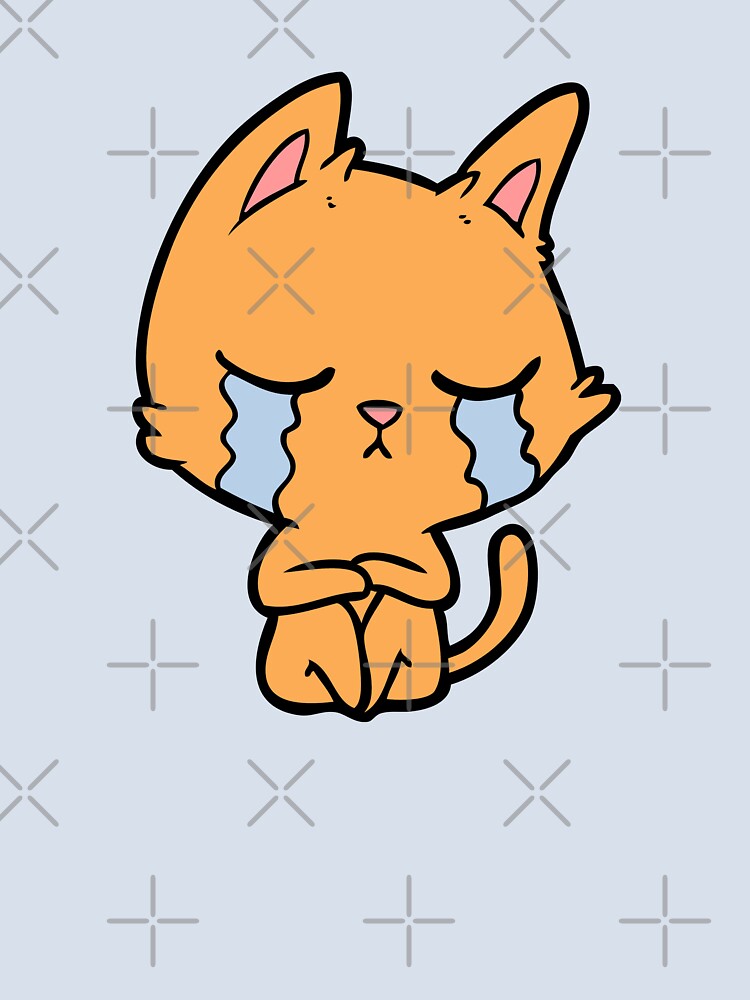 Sad Cat In Grunge by tnwbank