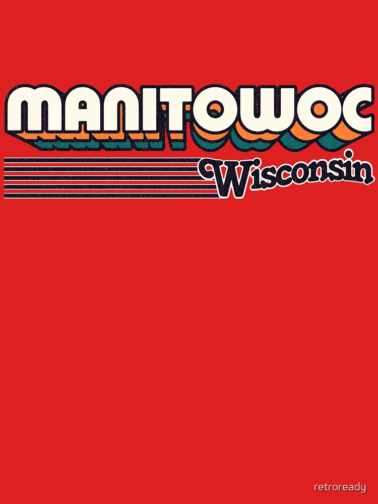 Manitowoc, Wisconsin | Retro Stripes by retroready