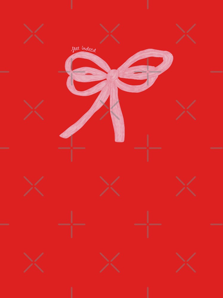 Aesthetic Pink Christian Bow by coastal collective