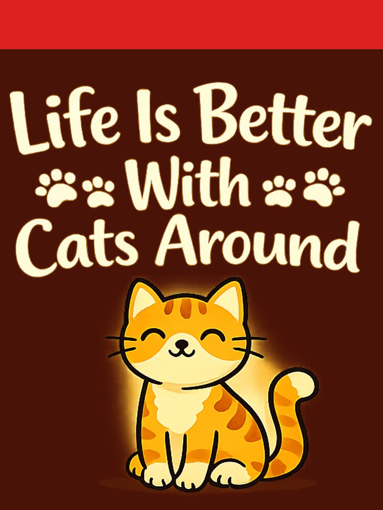 Life Is Better With Cats Around by NiDev26