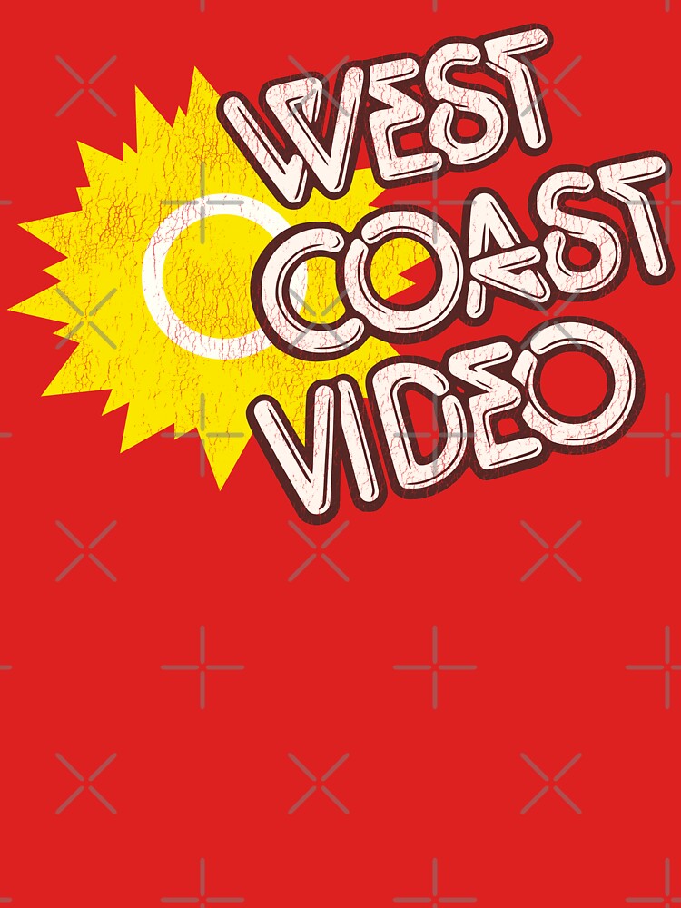 West Coast Video - Retro Defunct Movie Video Rental Store by acquiesce13