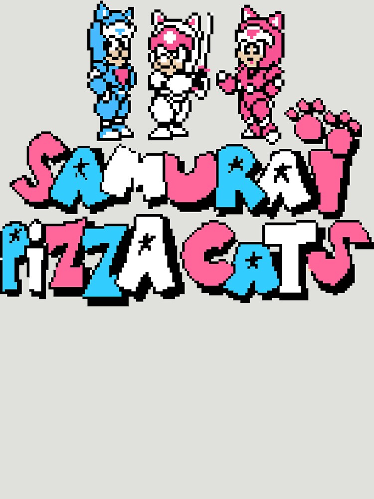 Pizza Cats 8bit by cadaver138