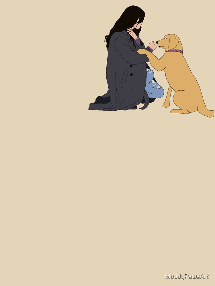 Kate Bishop and Lucky Minimalist by MuddyPawsArt