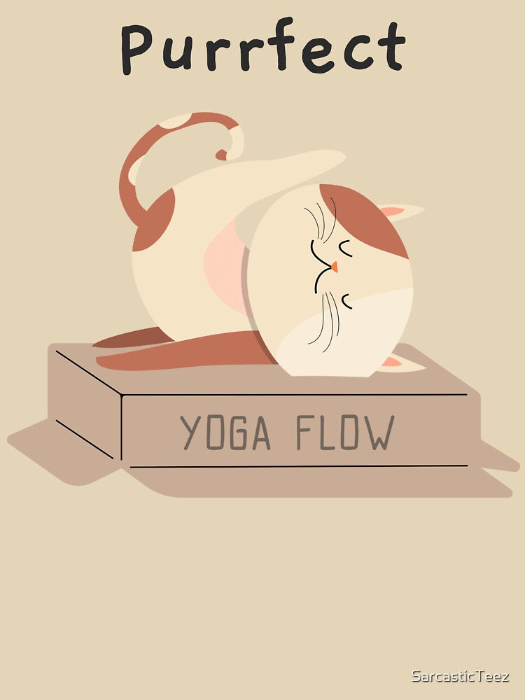 Purrfect Yoga Flow by SarcasticTeez