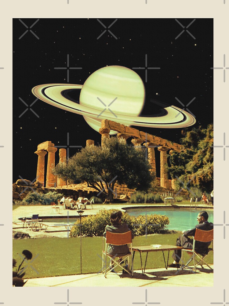 Outer Ruins - Retro Space, Retro Futurism, Space Aesthetic by jessgaspar