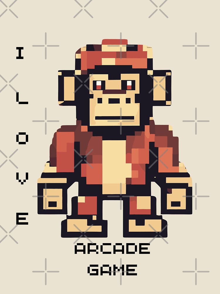 I LOVE ARCADE GAME by Adiksonarts