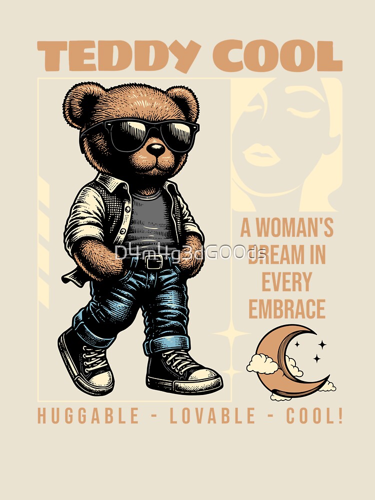 teddy cool huggable lovale cool by D4m4g3dG00ds