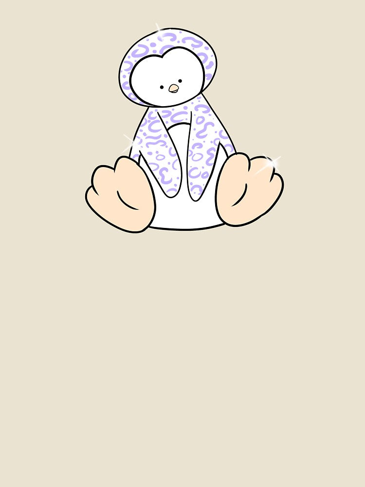 Animal Print Penguin (purple cheetah) by gross-girl99