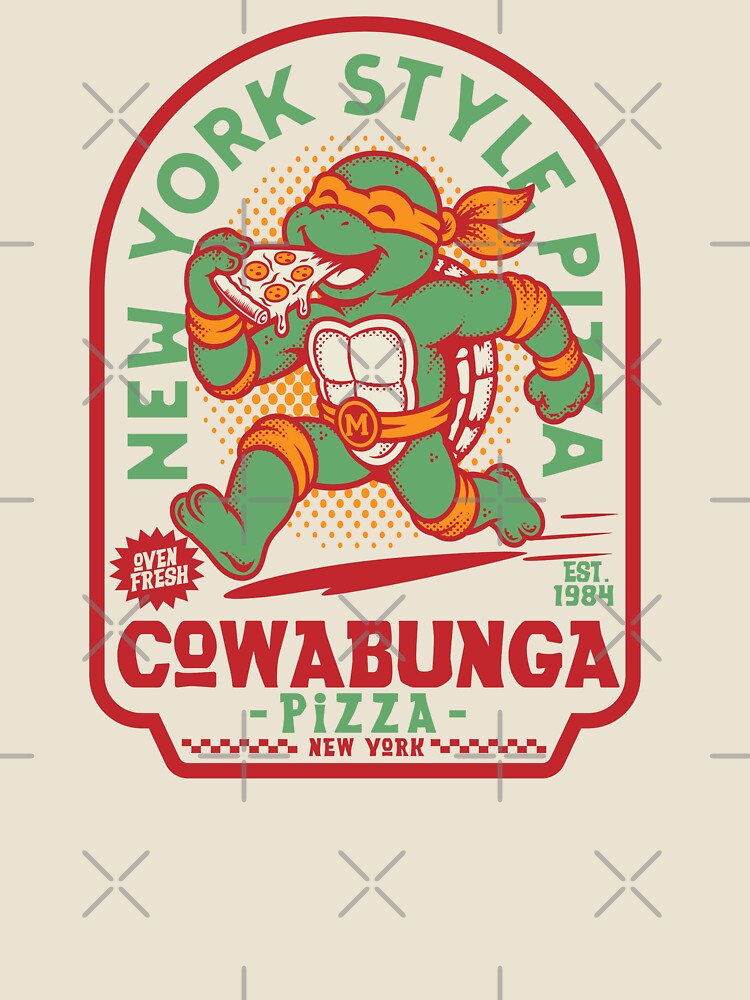 Cowabunga Pizza logo by edcarj82