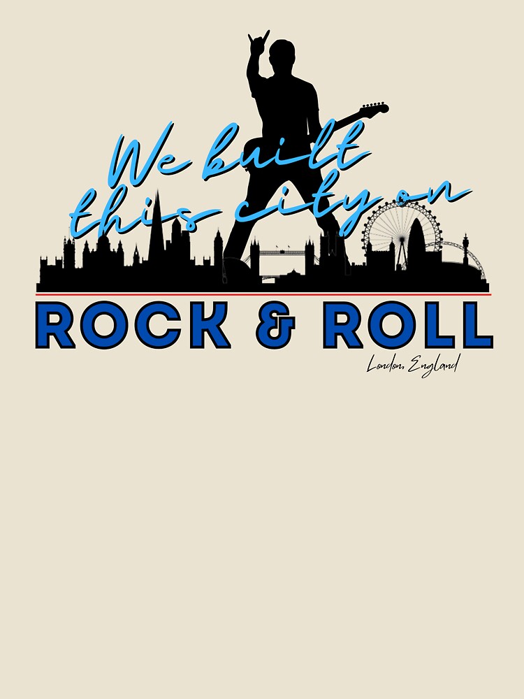 We Built this City - London, Blue by Mean-Musician