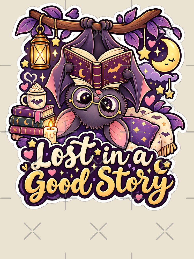 Novel Reading Bat: by Thai Vibe Studio