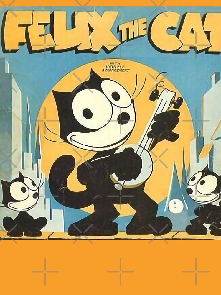 Vintage Felix the Cat - Distressed by Offset Vinyl Film