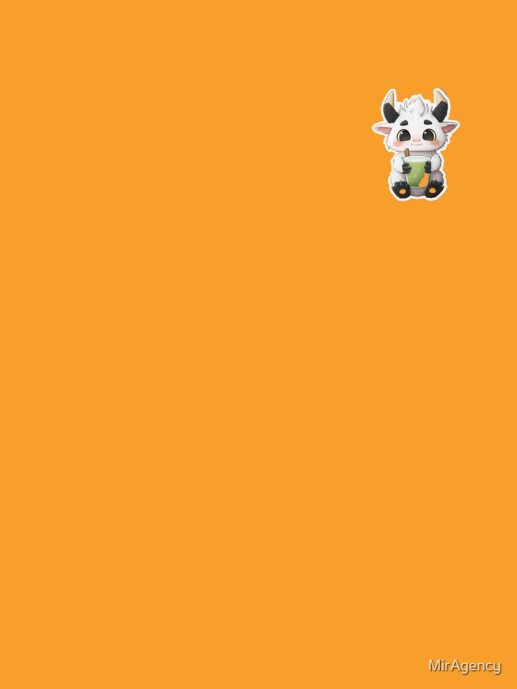 Cute Baby Cow Matcha by MirAgency