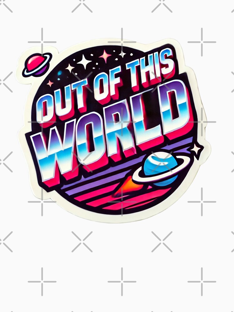 Out of This World Sticker Design by Koalangel