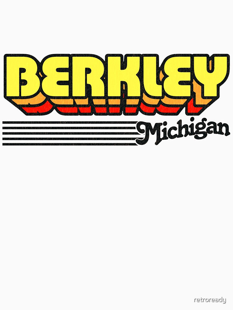 Berkley, Michigan | Retro Stripes by retroready
