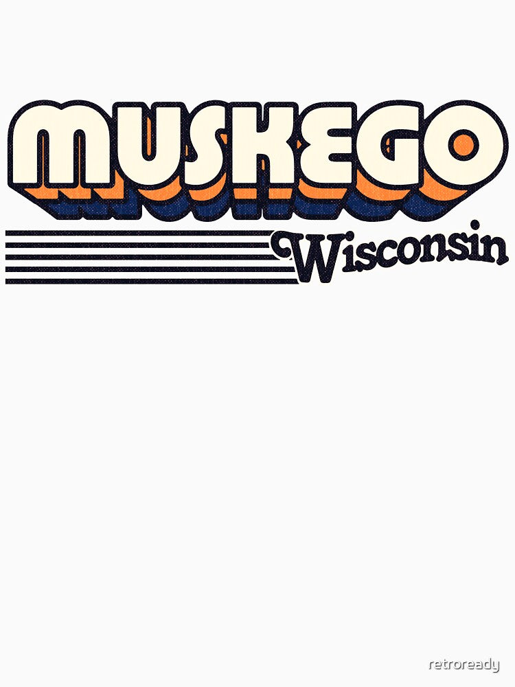 Muskego, Wisconsin | Retro Stripes by retroready
