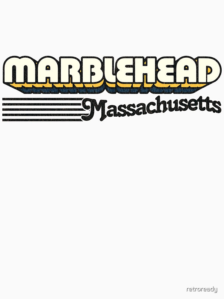 Marblehead, Massachusetts | Retro Stripes by retroready