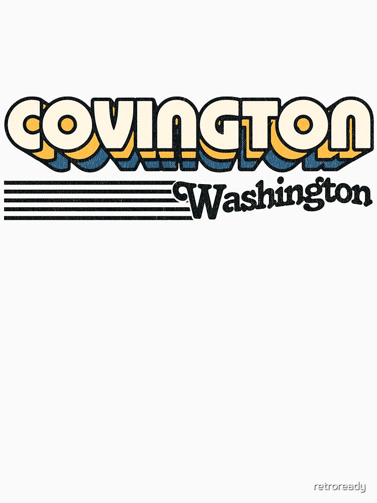 Covington, Washington | Retro Stripes by retroready