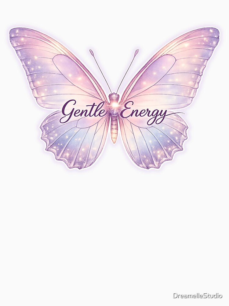 Gentle Energy Butterfly – Soft Pastel Aesthetic Design by DreamelleStudio