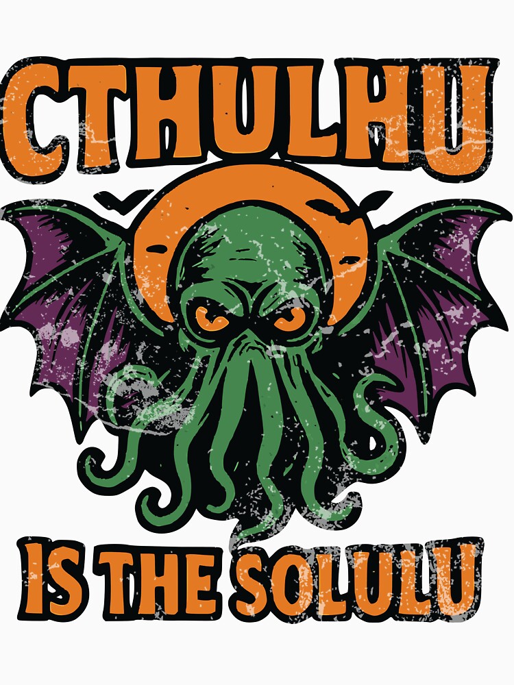 Cthulhu is the Solulu by TeeOddity